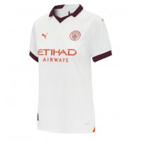 Maglie da calcio Manchester City Oscar Bobb #52 Seconda Maglia Femminile 2023-24 Manica Corta